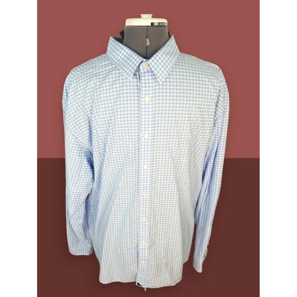UNTUCKit Mens XXXL Shirt Long Sleeve Button-Front  Multicolor Plaid